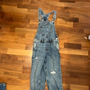 GAP Girls Long Denim Overalls M (7/8)